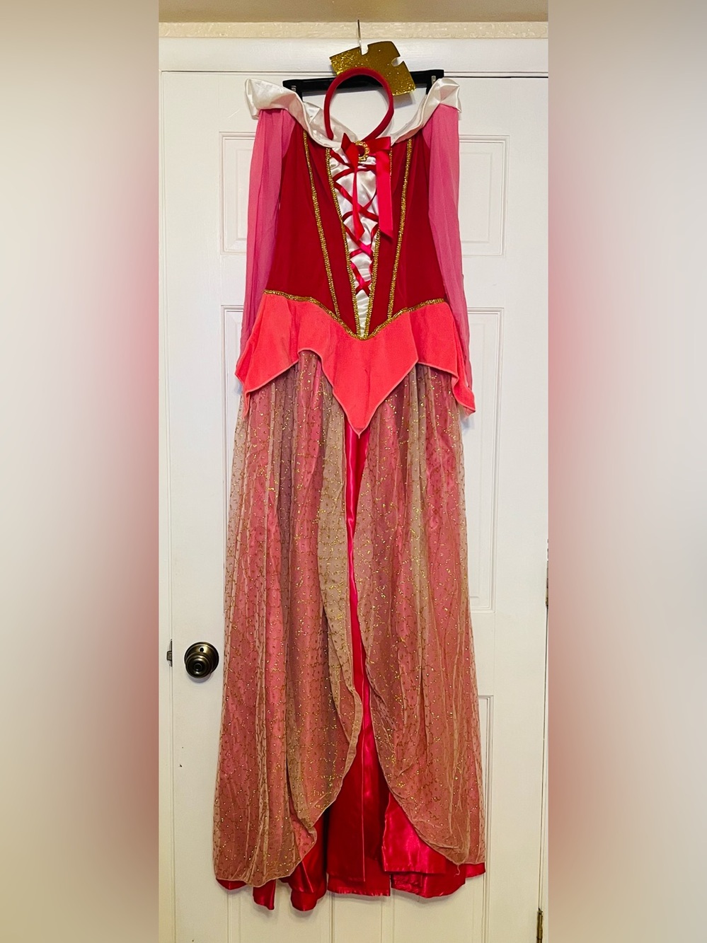 Leg Avenue Costume, Adult Halloween gown Sleeping Beauty-Size Medium